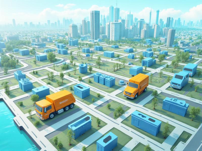 Smart waste management solution for Smart Cities & Municipal Corporations - IoT-enabled bins and monitoring systems